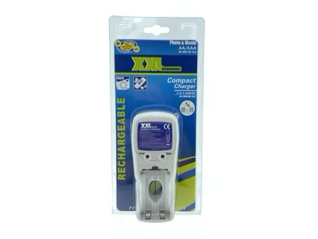 Batterijlader voor 2 of 4 aa/aa 6 stuks h028 - afbeelding 1 van  3