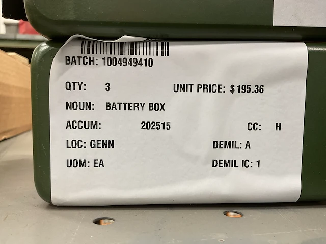 Battery box (3x) - afbeelding 4 van  4