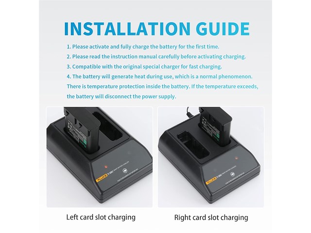 Battiz vervangende accupack tztsbp voor flk irflexcam thermal phaser ti40/ti45/ti50/ti55 serie 6400 mah/47 wh - afbeelding 3 van  4