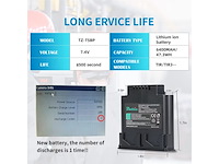 Battiz vervangende accupack tztsbp voor flk irflexcam thermal phaser ti40/ti45/ti50/ti55 serie 6400 mah/47 wh - afbeelding 4 van  4