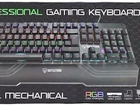 Battletron professioneel gaming toetsenbord - afbeelding 1 van  1
