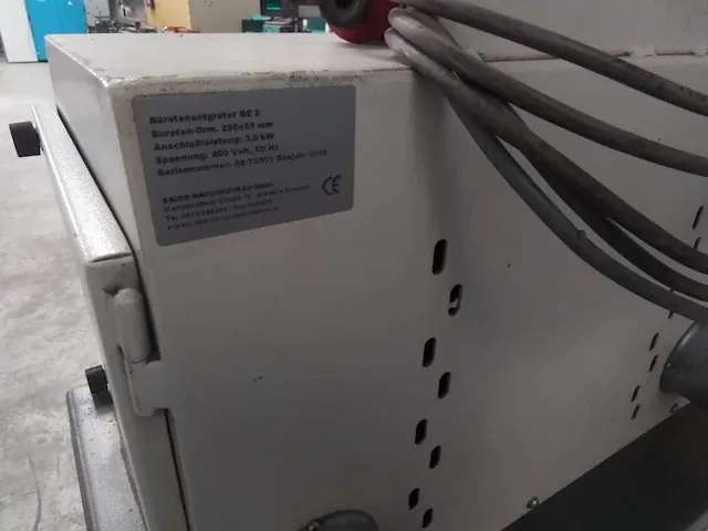 Bauer - be2 - ontbramer - slijp- en afbraammachine - afbeelding 3 van  5