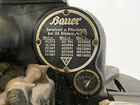Bauer - decoratieve antieke bioscoop filmprojector - afbeelding 4 van  24