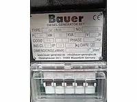 Bauer - gf-24kw - noodstroom aggregaat diesel - 2023 - afbeelding 8 van  9