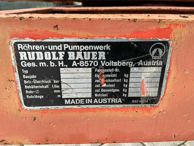 Bauer - rain star 90-300 - irrigation reels - afbeelding 19 van  26
