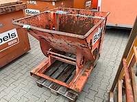 Bauer ak 75 s kantelcontainer / kiepcontainer