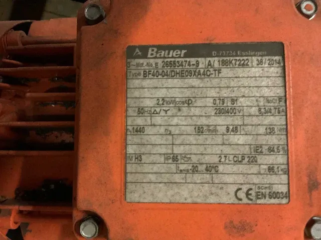 Bauer elektromotoren (3x) - afbeelding 7 van  8