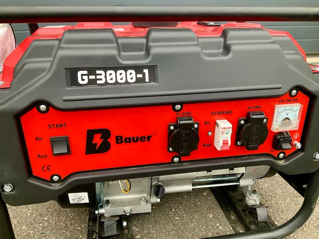 Bauer g-3000-1 noodstroomaggregaat - afbeelding 6 van  7