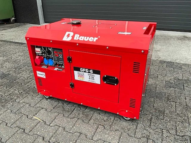 Bauer gfs-6 stroomgenerator 8kva - afbeelding 1 van  16