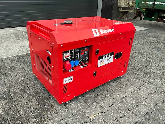 Bauer gfs-6 stroomgenerator 8kva - afbeelding 10 van  16