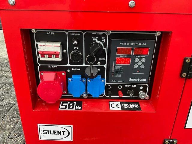 Bauer gfs-6 stroomgenerator 8kva - afbeelding 16 van  16