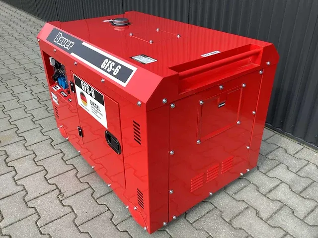 Bauer gfs-6 stroomgenerator / aggregaat diesel - afbeelding 7 van  14