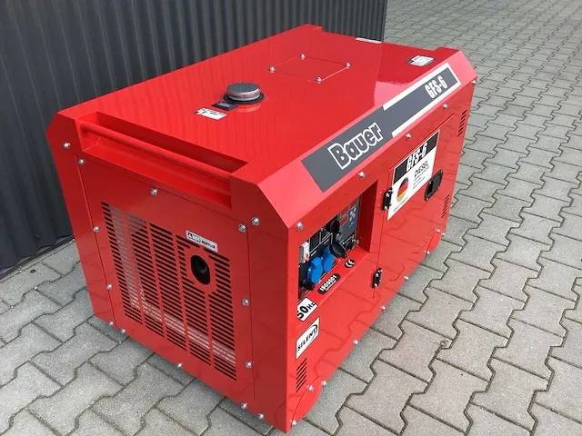 Bauer gfs-6 stroomgenerator / aggregaat diesel - afbeelding 8 van  14