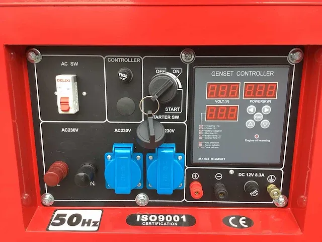 Bauer gfs-6 stroomgenerator / aggregaat diesel - afbeelding 12 van  14