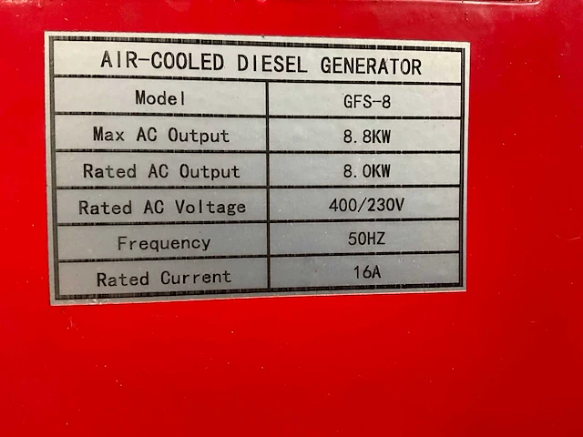 Bauer gfs-8 generator - afbeelding 3 van  11
