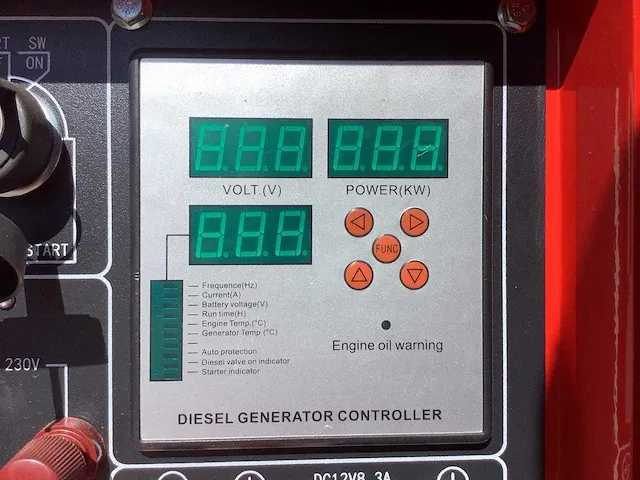 Bauer gfs-8 stroomgenerator / aggregaat diesel - afbeelding 4 van  16