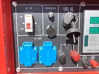 Bauer gfs-8 stroomgenerator / aggregaat diesel - afbeelding 6 van  16