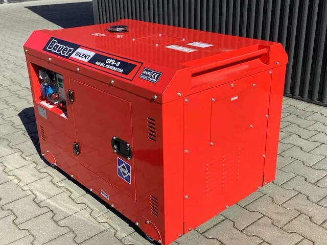 Bauer gfs-8 stroomgenerator / aggregaat diesel - afbeelding 12 van  16