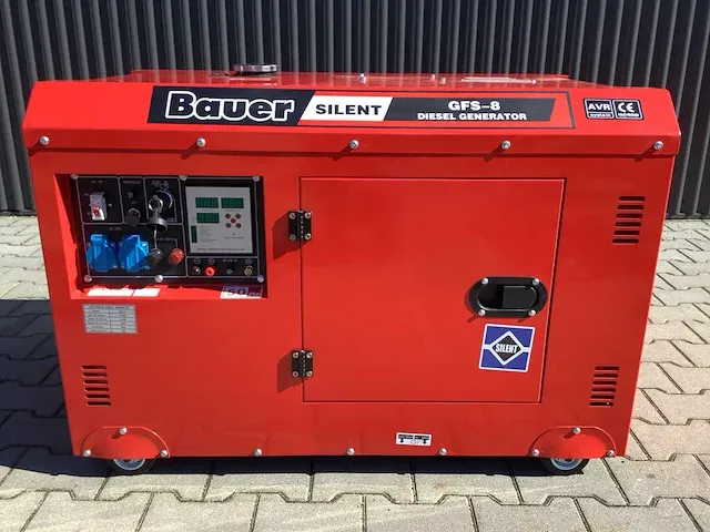 Bauer gfs-8 stroomgenerator / aggregaat diesel - afbeelding 13 van  16