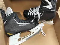 Bauer-ice hockey schaats zwart/wit maat 45,5 - afbeelding 1 van  3