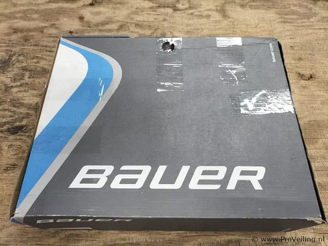 Bauer-ice hockey schaats zwart/wit maat 45,5 - afbeelding 2 van  3