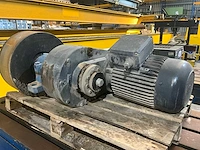 Bauer reductiemotor met wiel (4x) - afbeelding 4 van  6