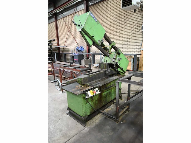 Bauer s260 bandzaagmachine met rollenbanen - afbeelding 2 van  8