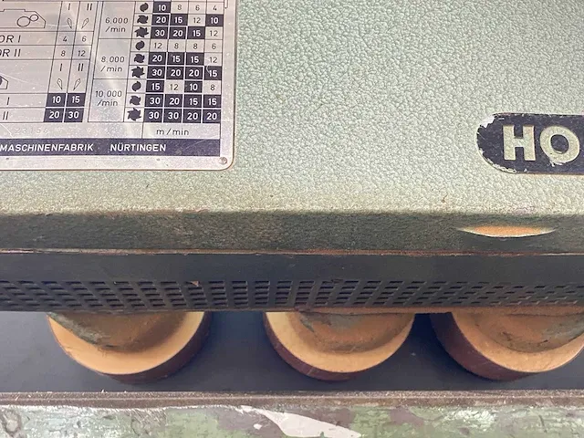 Bäuerle - sfm - houtfreesmachine met aanvoerapparaat - 1962 - afbeelding 2 van  10