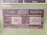 Bäuerle - sfm - houtfreesmachine met aanvoerapparaat - 1962 - afbeelding 3 van  10