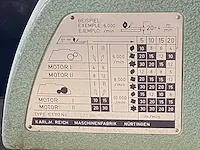 Bäuerle - sfm - houtfreesmachine met aanvoerapparaat - 1962 - afbeelding 10 van  10