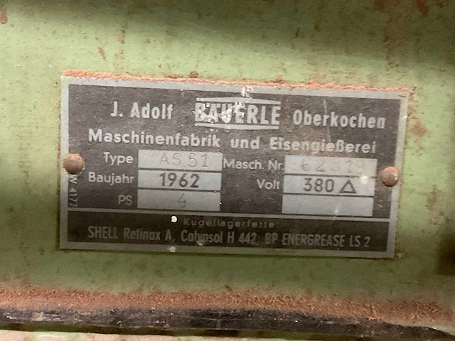 Bauerle as 51 vlakbank - afbeelding 9 van  9