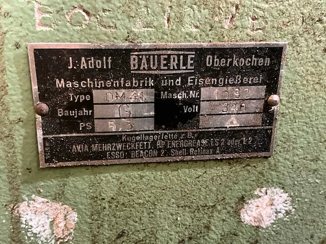 Bauerle dm41 vandiktebank - afbeelding 7 van  7