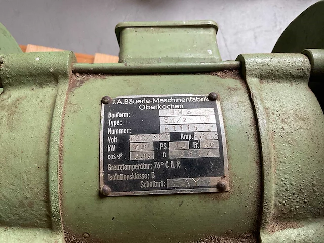 Bäuerle hms slijpmachine - afbeelding 4 van  4