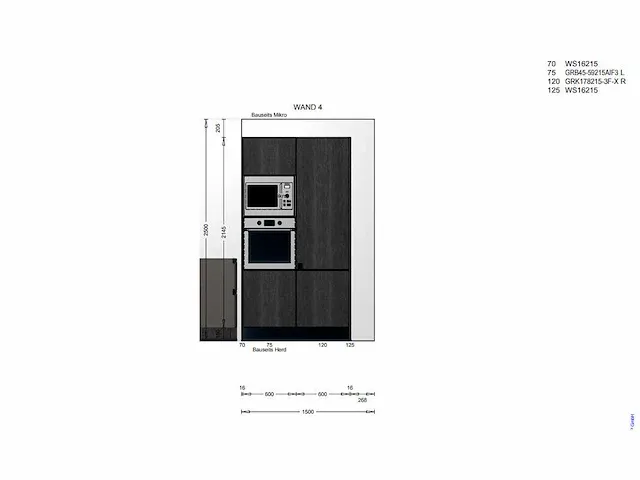 Bauformat - showroomkeuken - afbeelding 4 van  15