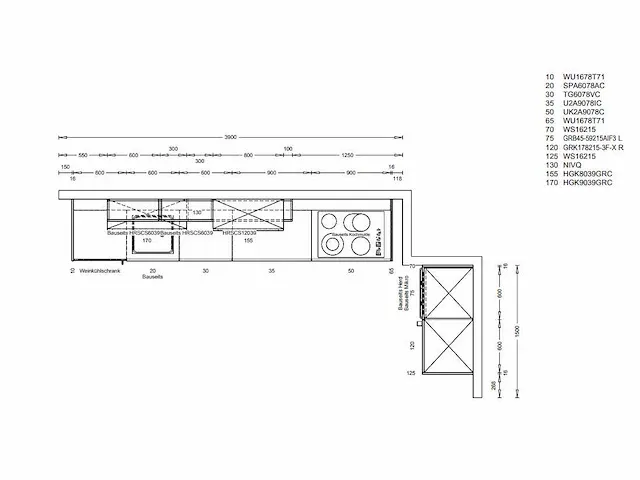 Bauformat - showroomkeuken - afbeelding 5 van  15