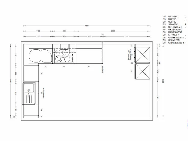 Bauformat - showroomkeuken - afbeelding 4 van  8