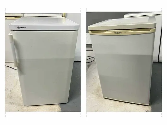 Bauknecht - bauknecht koelkast tafelmodel + exquisit koelkast tafelmodel - afbeelding 1 van  13