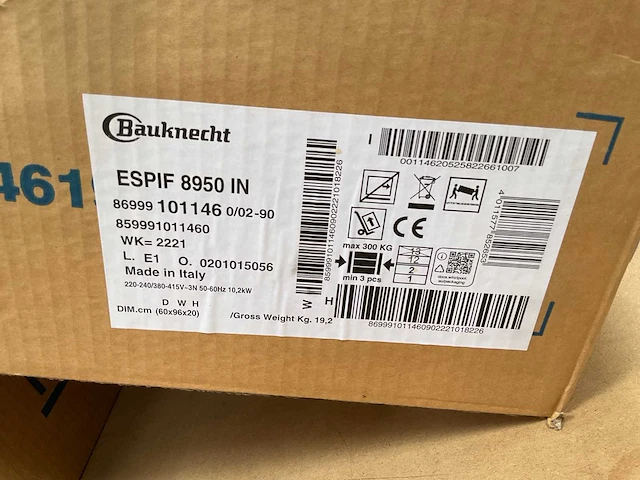 Bauknecht espif8950in inbouw 5-zone inductie kookplaat - afbeelding 4 van  5