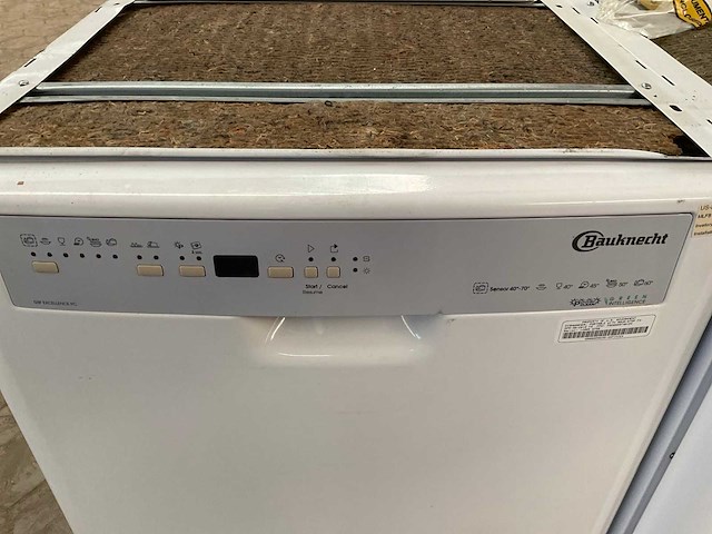 Bauknecht gsf excellence pc wasfs vaatwasser (6x) - afbeelding 6 van  6