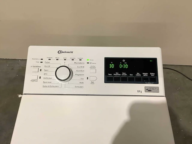 Bauknecht wmt ecostar 6z bw n wasmachine - afbeelding 3 van  7