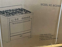 Baumatic bcd905bl vrijstaand 5-pits gasfornuis met multifunctionele oven bcd905bl - afbeelding 4 van  4