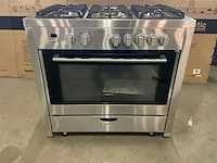 Baumatic bcd905x vrijstaand 5-pits gasfornuis met multifunctionele oven