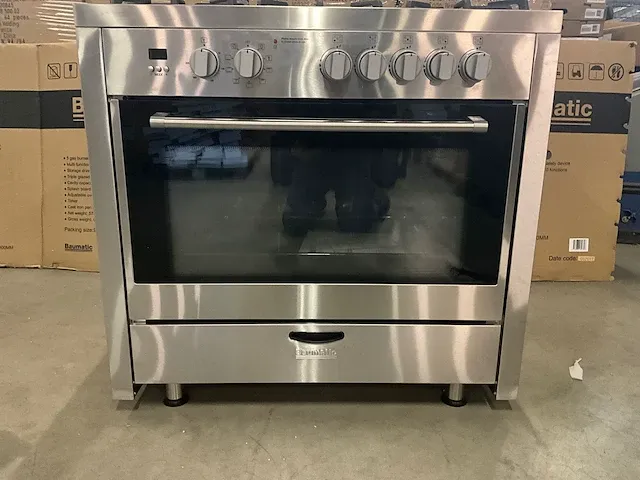 Baumatic bcd905x vrijstaand 5-pits gasfornuis met multifunctionele oven - afbeelding 7 van  14
