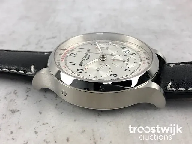 Baume & mercier capeland chronograph m0a10005 herenhorloge - afbeelding 5 van  8