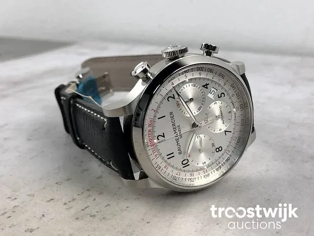 Baume & mercier capeland chronograph m0a10005 herenhorloge - afbeelding 6 van  8