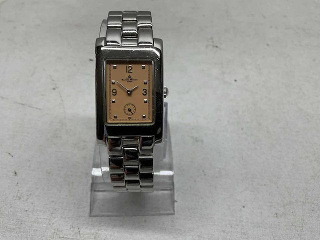 Baume & mercier rechthoekig polshorloge - afbeelding 1 van  4