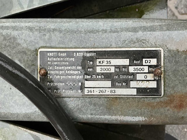 Baveco - schamel - aanhangwagen - afbeelding 8 van  8