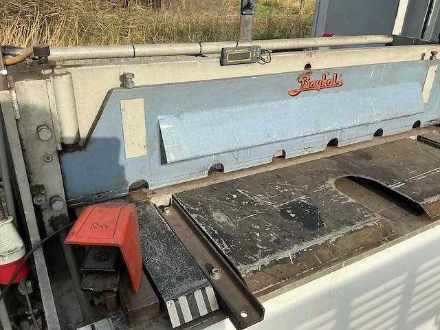 Baykal rgs 1560x3,5 guillotineschaar - afbeelding 3 van  9