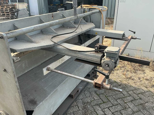 Baykal rgs 1560x3,5 guillotineschaar - afbeelding 7 van  9