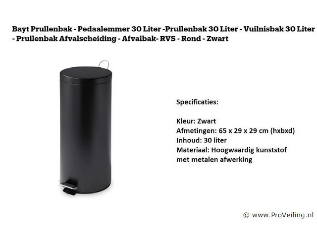 Bayt prullenbak - afbeelding 1 van  1
